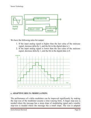 Sensor technology module-3-interface electronic circuits | PDF