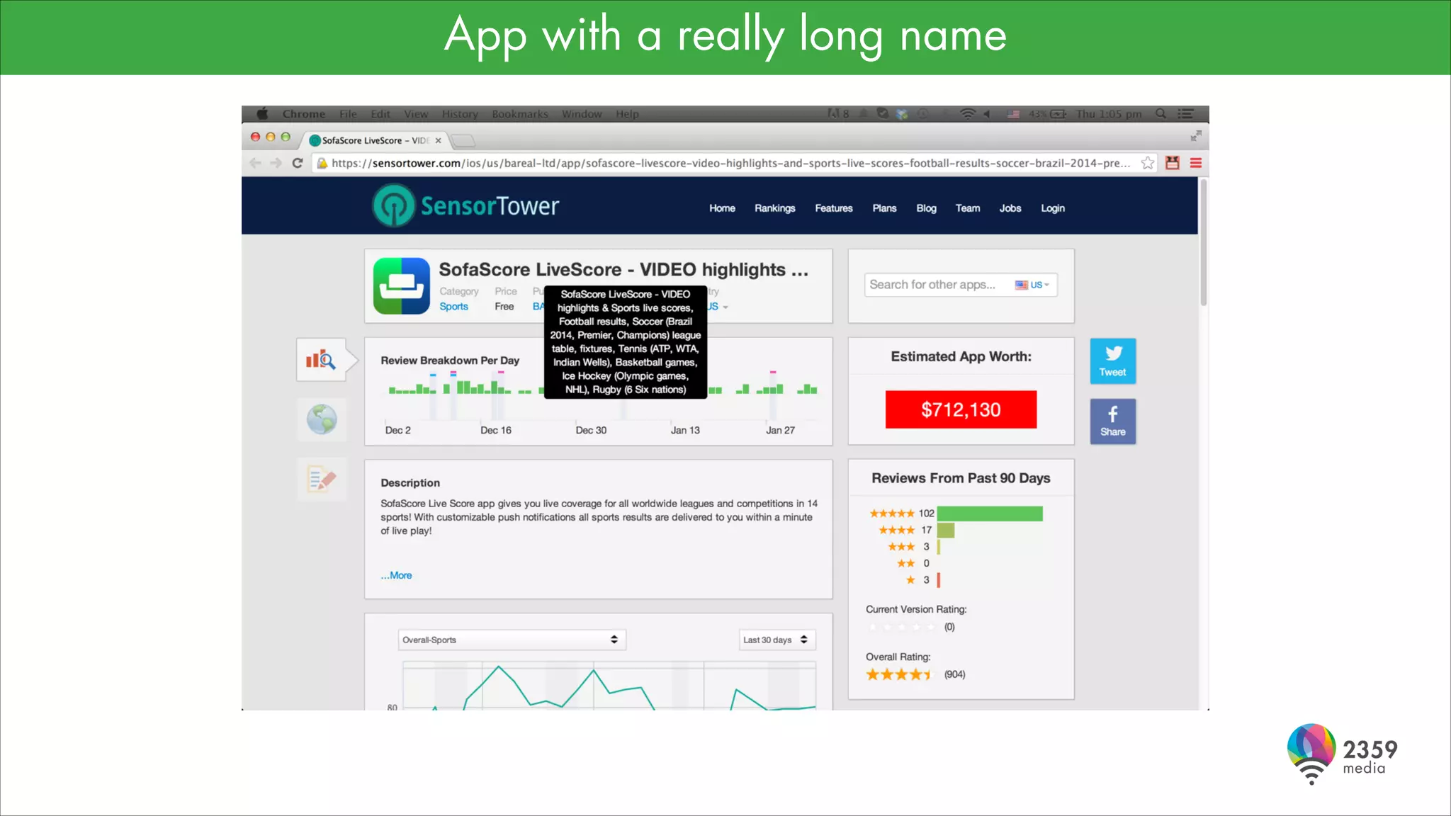 App with a really long name

 