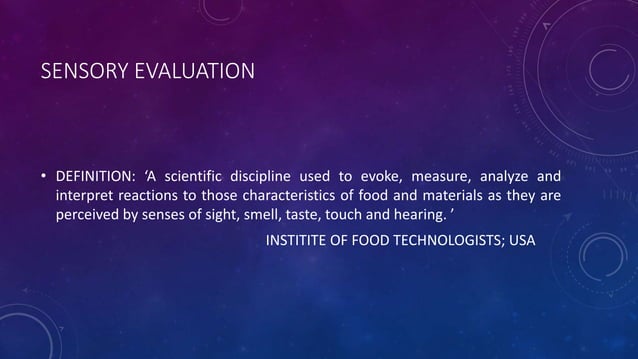 SENSORY-EVALUATION (1).pptx | Perfume and Fragrance | Beauty