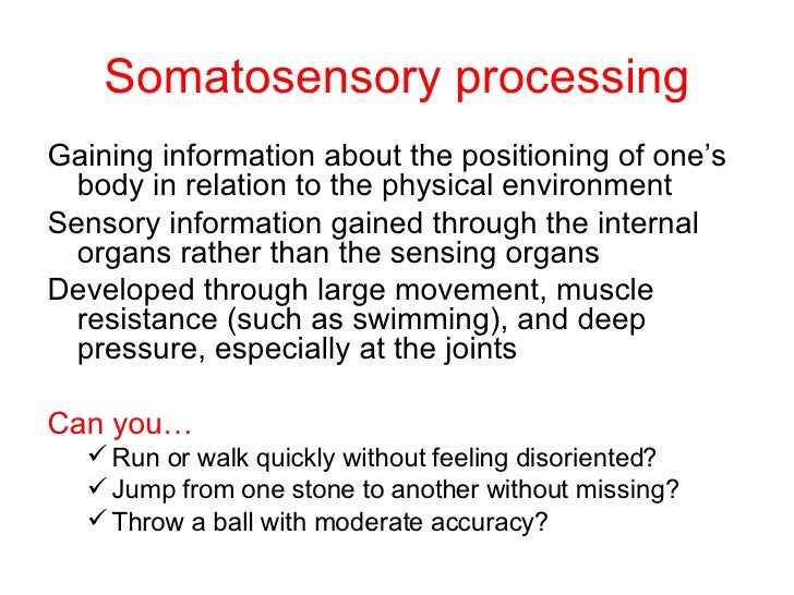 Sensory Integration Dysfunction