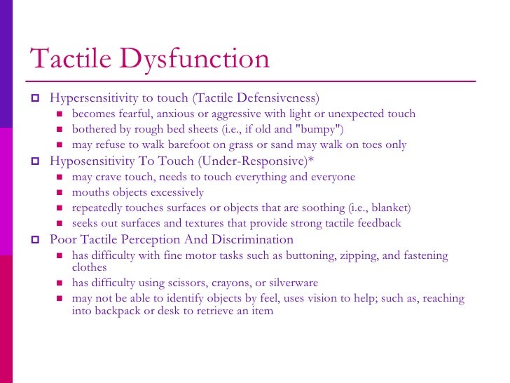 Sensory Processing Disorder