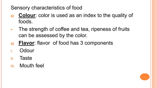 Sensory Evaluation Of the Food Products.ppt