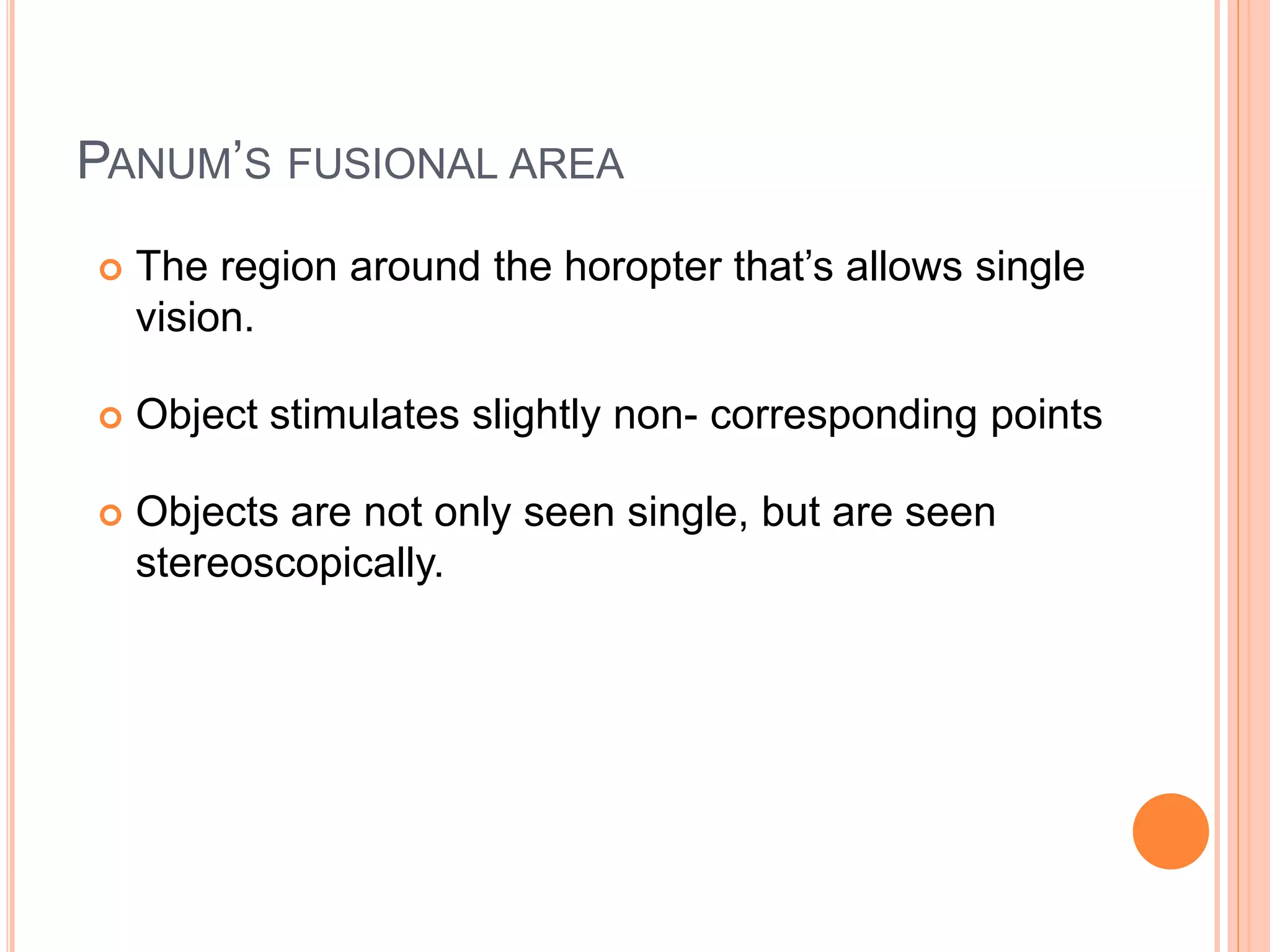 Sensory evaluation of squint PPT