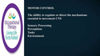 Sensory Motor Assessments and Interventions | PPTX
