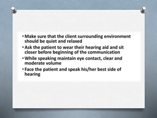 SENSORY NEEDS B.SC. NURSING SEMESTER II. | PPTX