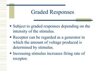 Graduated Response Levels SensoryOrgansIV.ppt