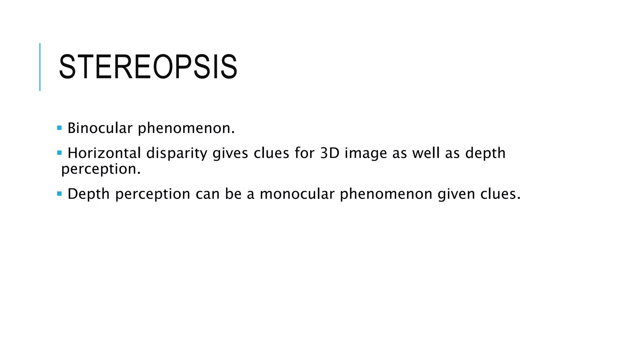 Strabismus sensory physiology and pathology | PPT