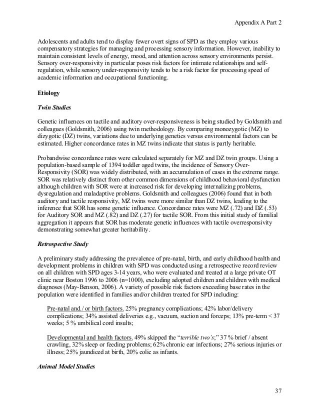 Sensory processing disorder_dsm5_proposal