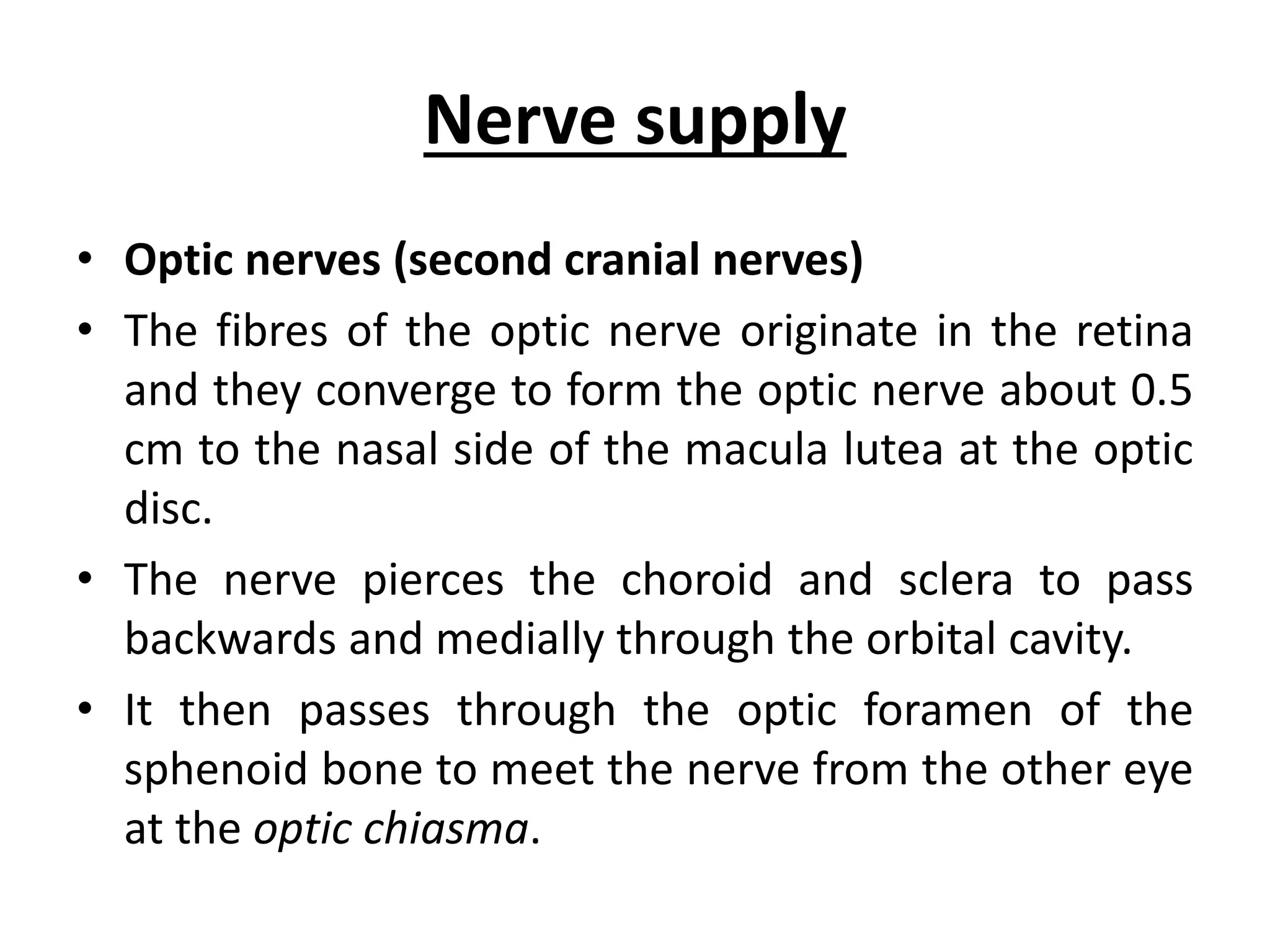 Sensory system, ear,eye anatomy | PDF