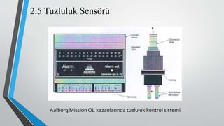 Aalborg Mission OL kazanlarında tuzluluk kontrol sistemi
2.5 Tuzluluk Sensörü
 