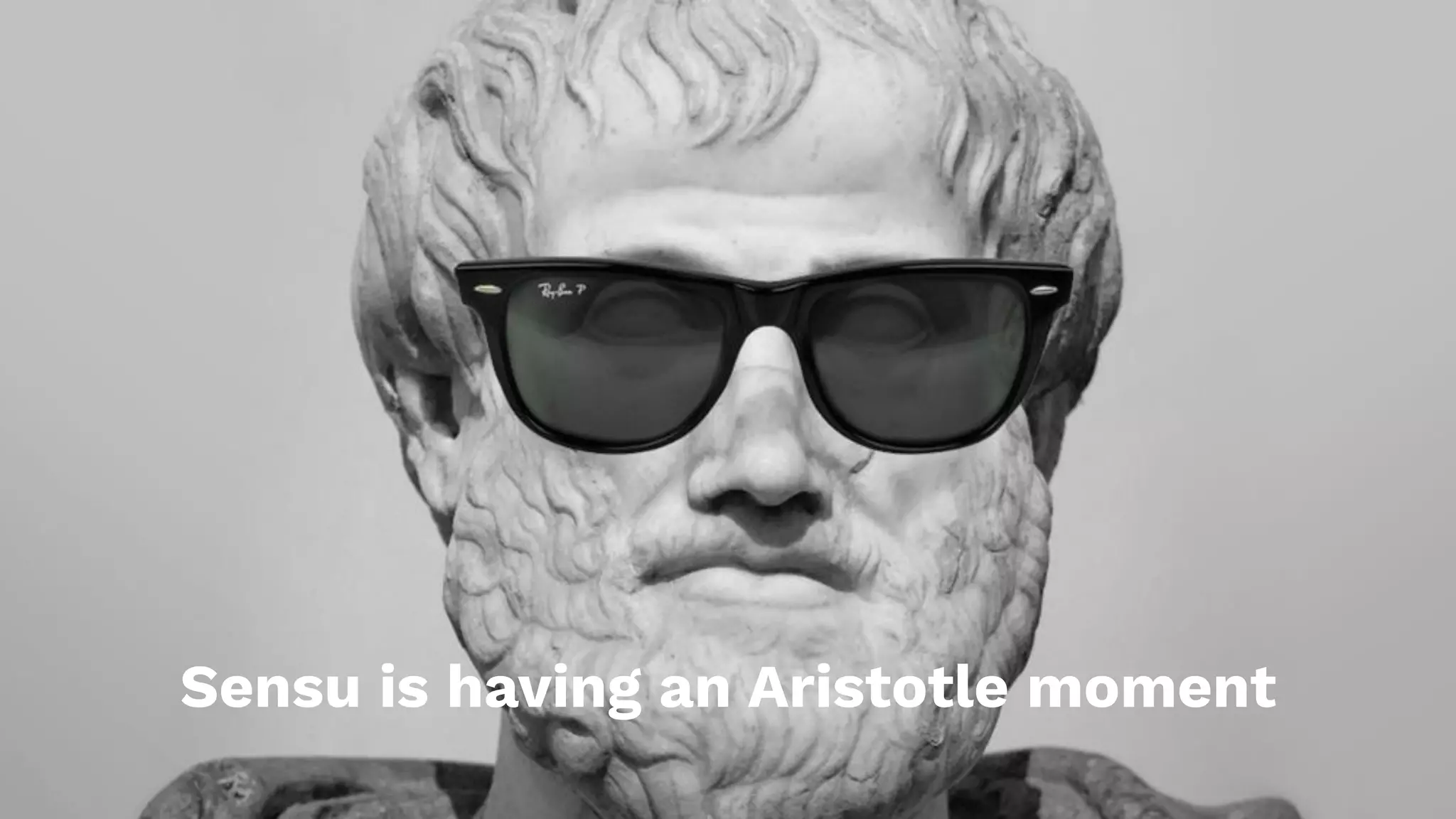 Sensu is having an Aristotle moment
 
