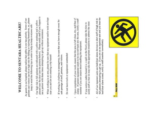 Sentara Orientation PPT