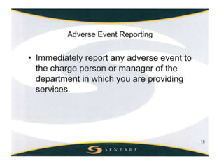 Sentara Orientation PPT