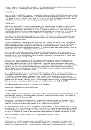 Sentença de Anibal Moura