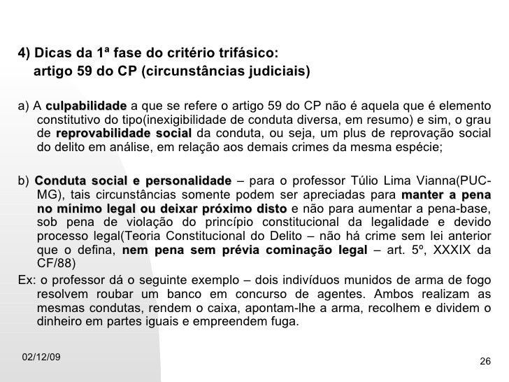 Artigo 59 cp