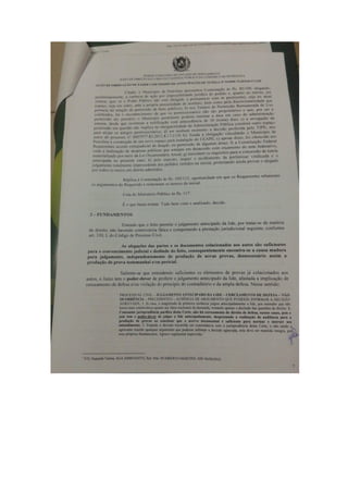 Sentença vara da fazenda sobre ceape