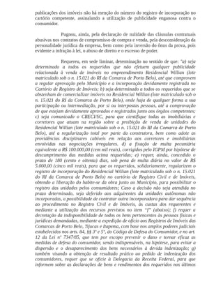 Construtora tem 180 dias para regularizar empreendimento em Porto Belo