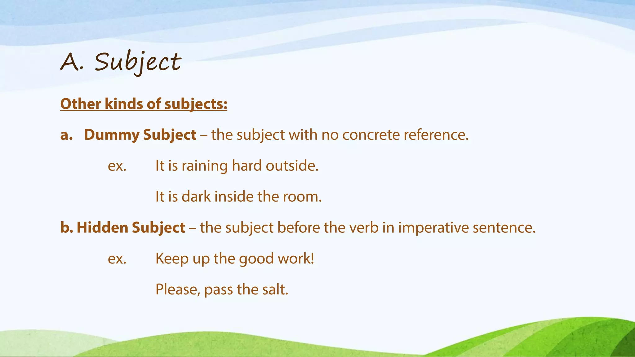 Sentence - Basic Sentence Structure | PPT