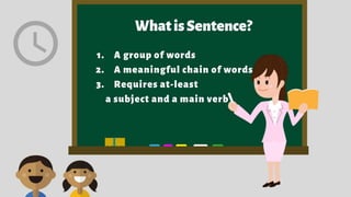 What is Sentence & its type?