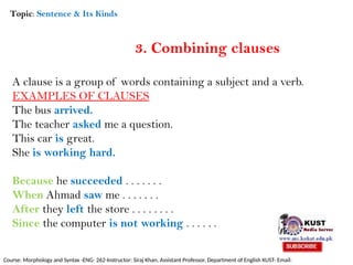 Comprehensive Guide to Sentence Structure and Types in English Grammar ...