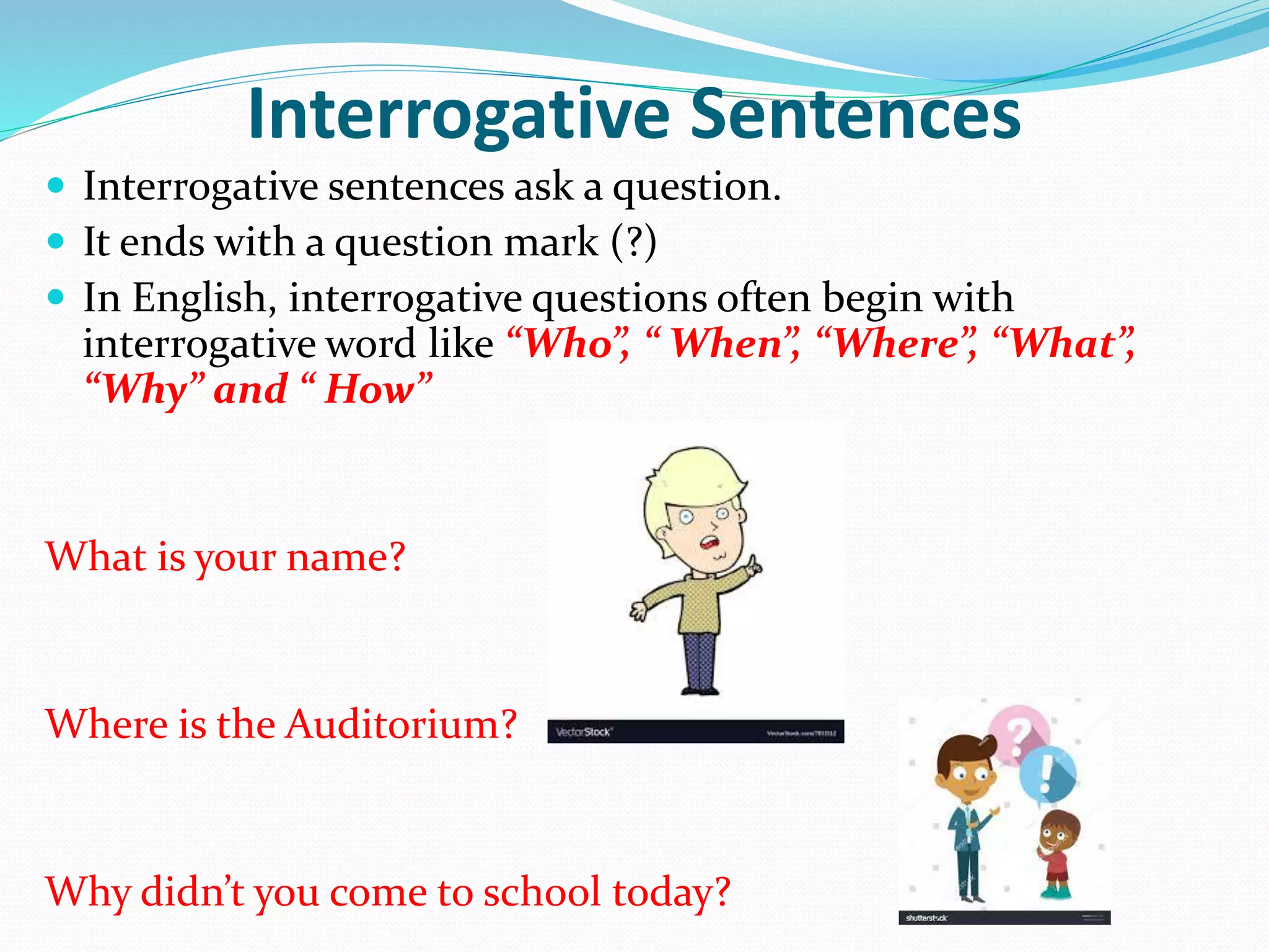 Sentence and its types | PPTX