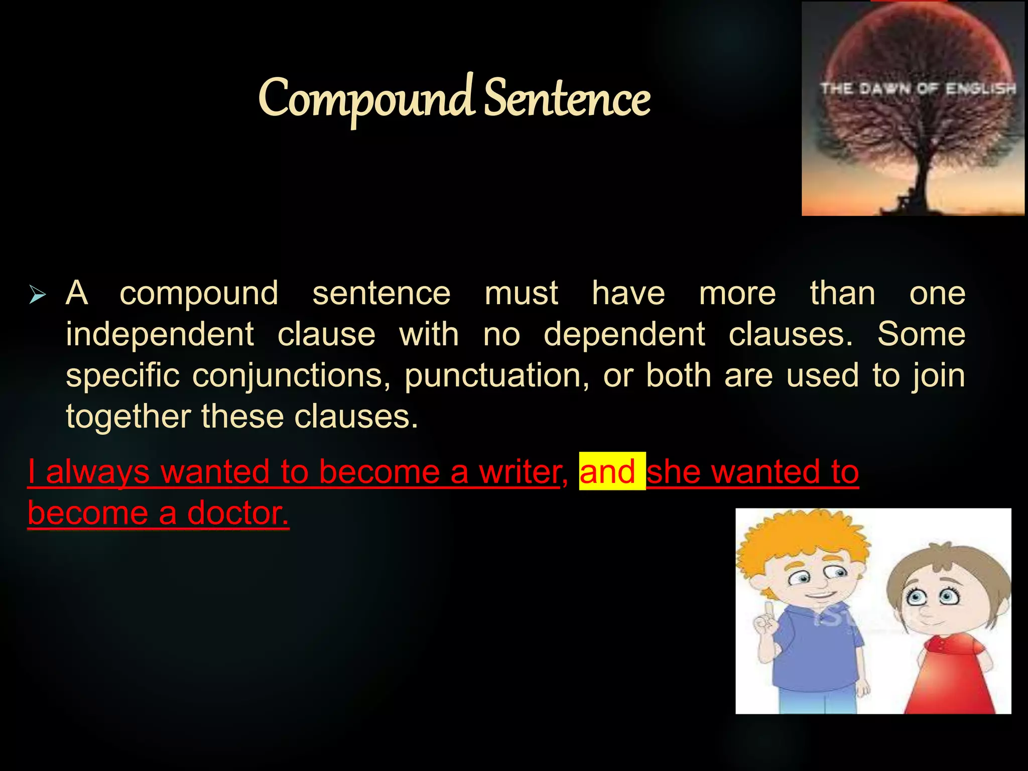 Types of Sentence|| Simple || Compound || Complex Sentence ||| Grammar ...