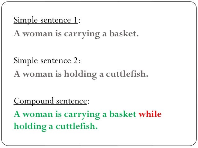 Sentence construction technique