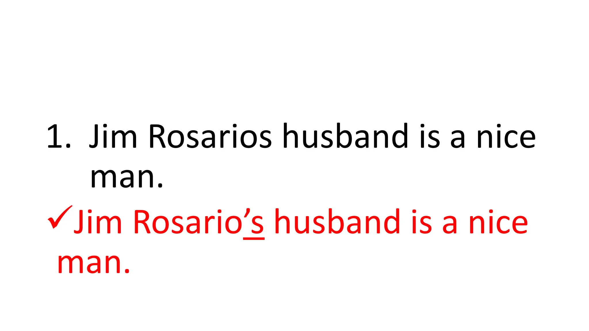 English Language Sentence Error Exercises Pptx