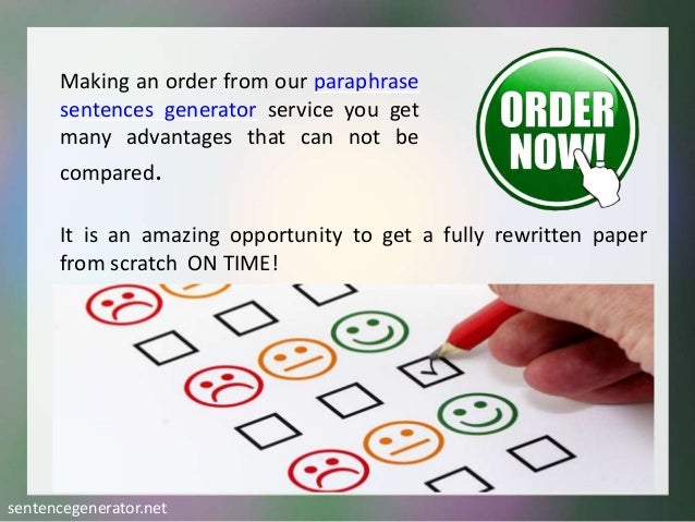 What Sentence Changer Generator Tool to Use