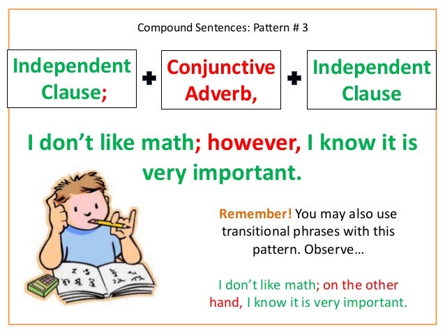 compound sentence structures
