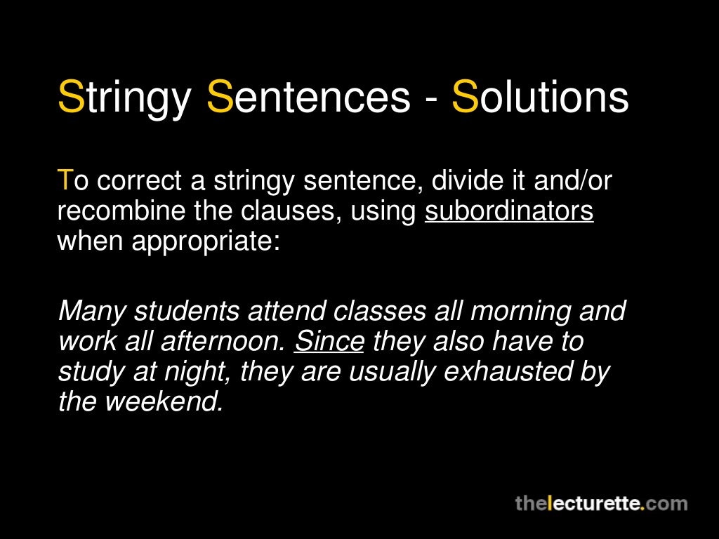 sentence-problems