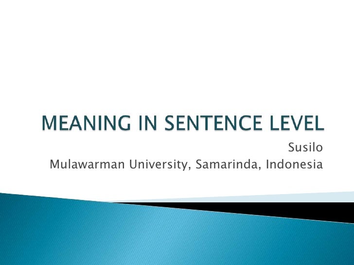linkedin semantics data relation truth and Sentence