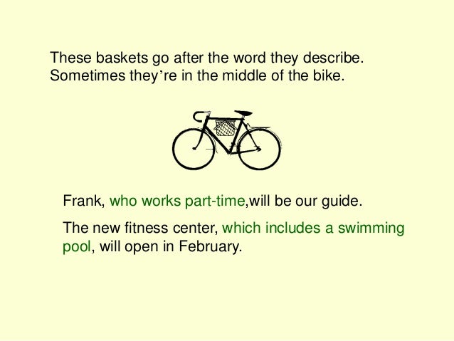 bicycle in a sentence