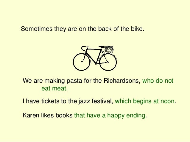 bicycle in a sentence