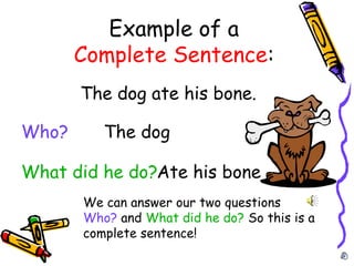 Sentences | PPT