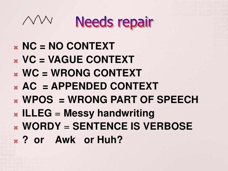 Sentences for dummies