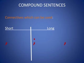 Long Compound Sentences simple and compound | PPTX