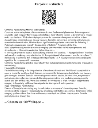 SENTENCE STARTERS POSTER How To Write An | PDF