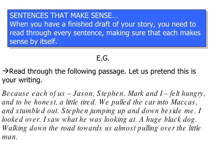 Sentences That Don T Make Sense Worksheet