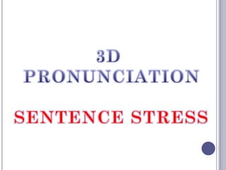 Sentence stress