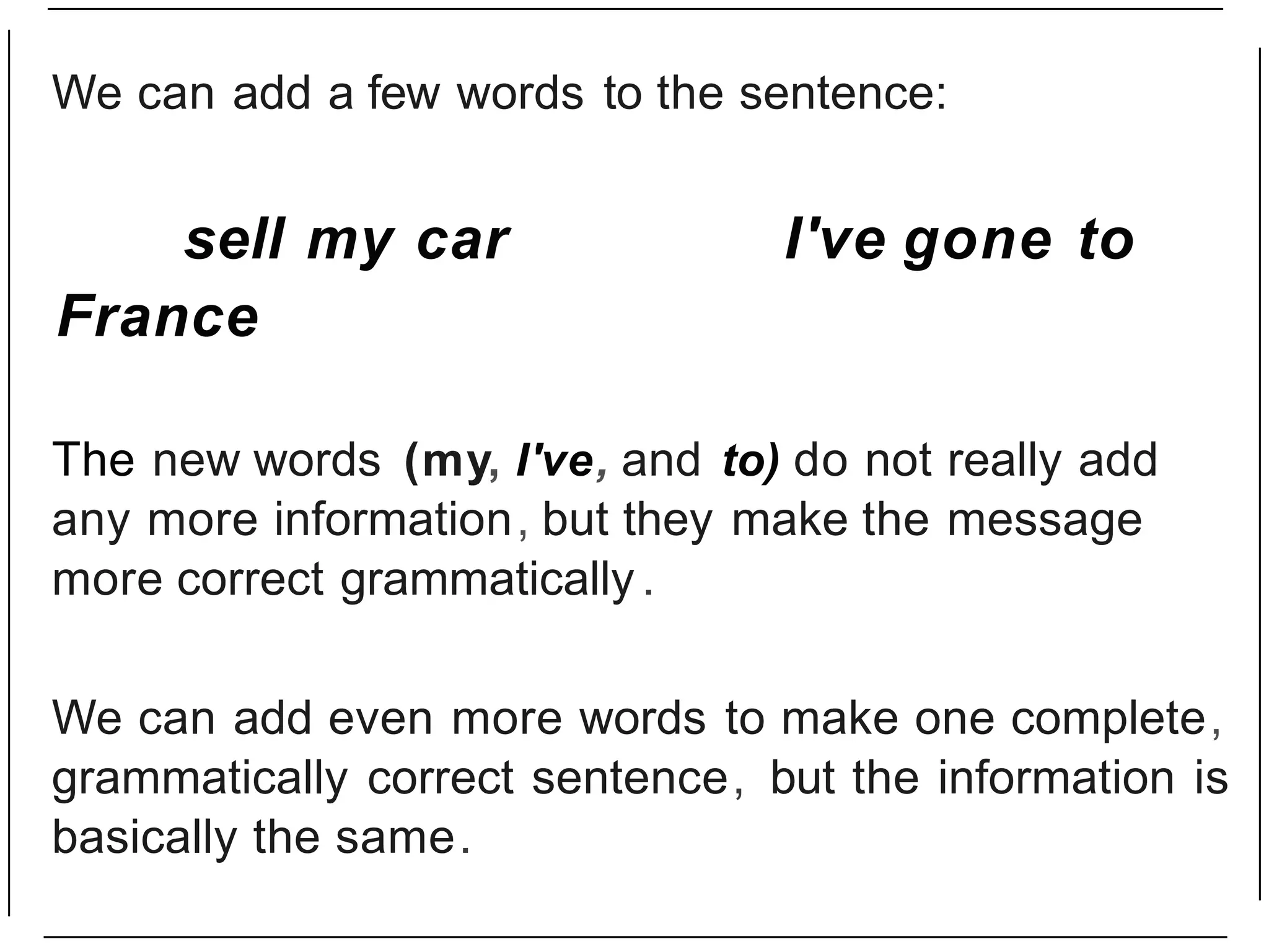 Sentence stress | PPT