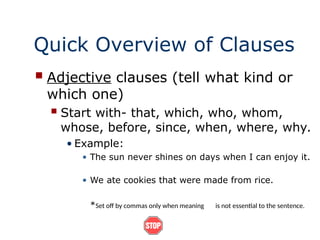 Set Off Clause Example sentencestructurepowerpoint-130918233717-phpapp02.ppt