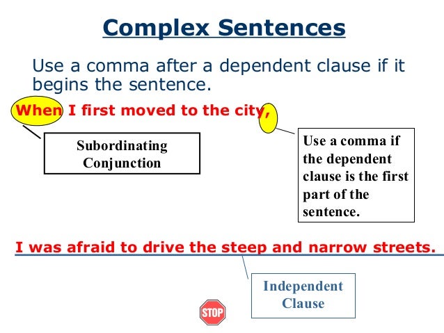 compound sentence structures