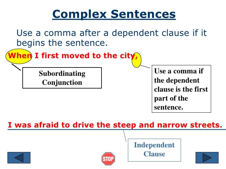 Sentence structure