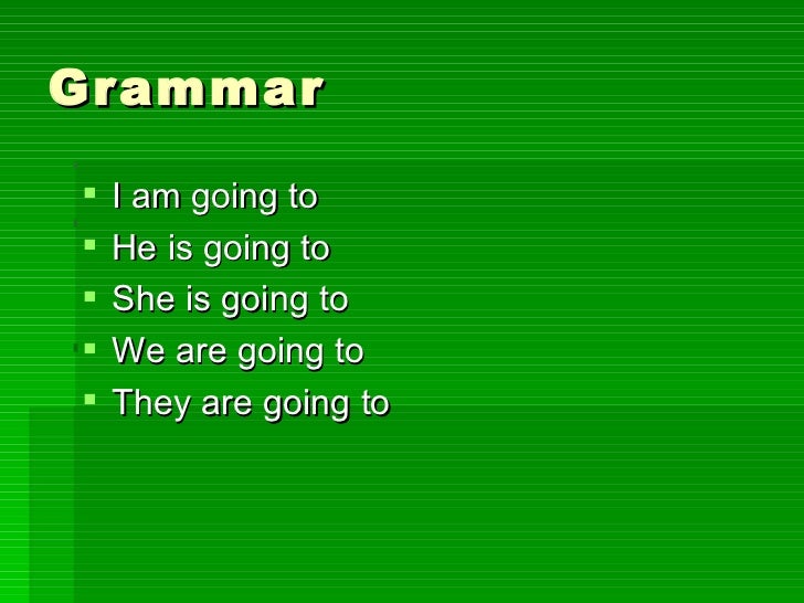 Sentences with "Going to"