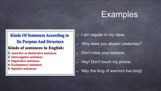Sentence transformation part 1 | PPTX