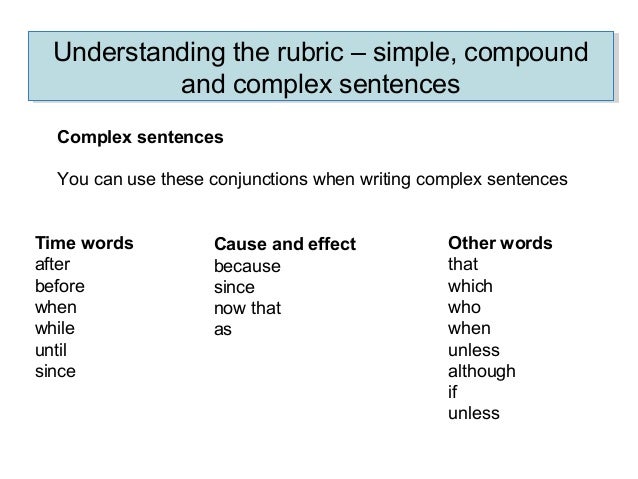 Sentence types