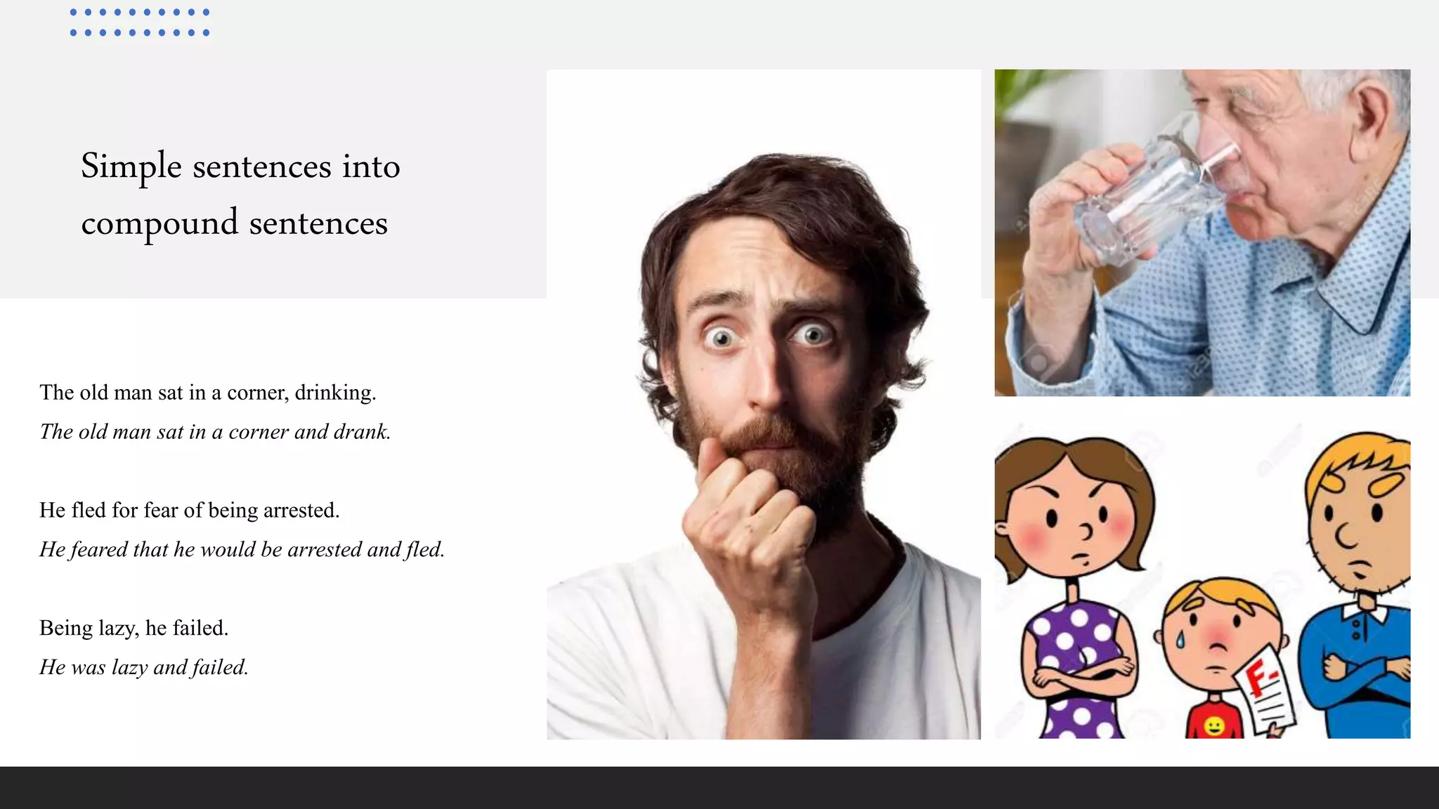 Sentence types simple,compound,complex powerpoint | PPTX