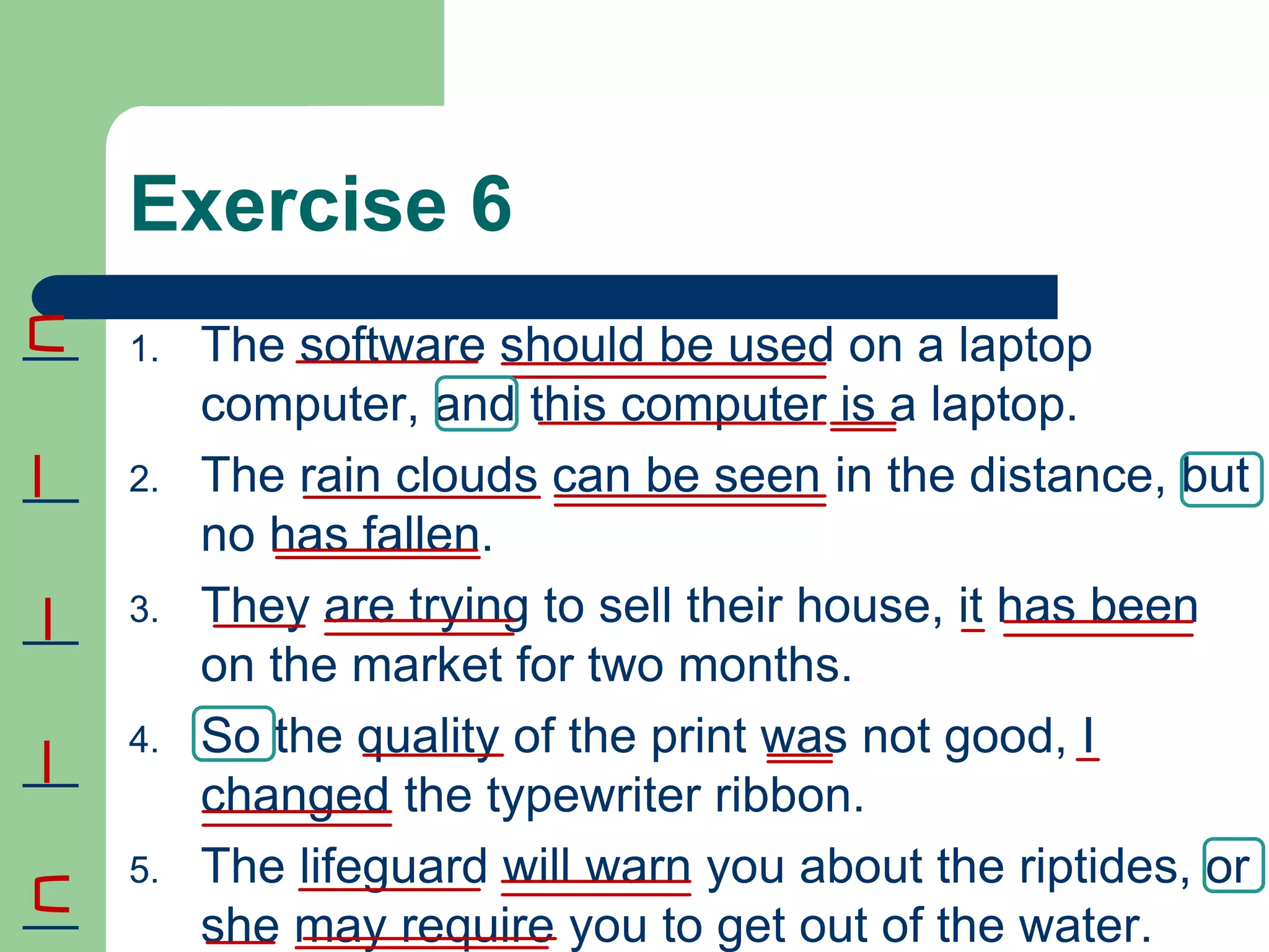 Sentence with Multiple Clauses | PPTX
