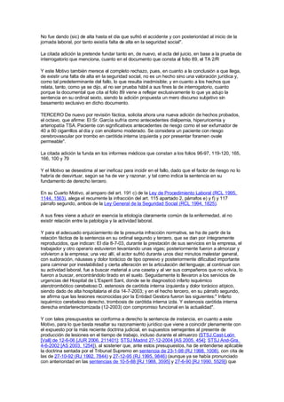 encuadramiento sentencia 11